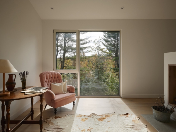 Шале, вдохновленное морфологией места