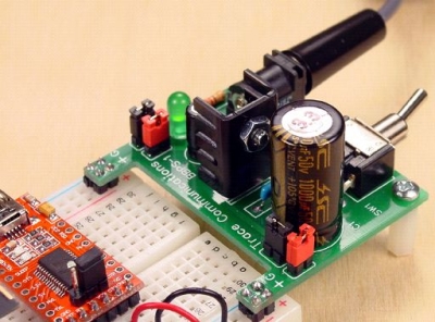 Быстрая сборка схем на беспаечных макетных платах