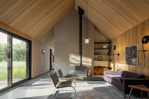 Современный гостевой дом в сельской местности