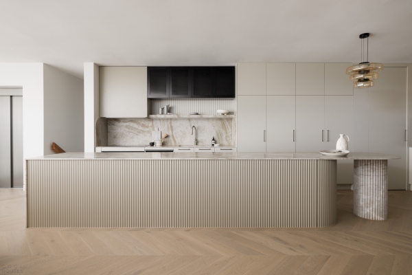 Резиденция с многоуровневыми пространствами