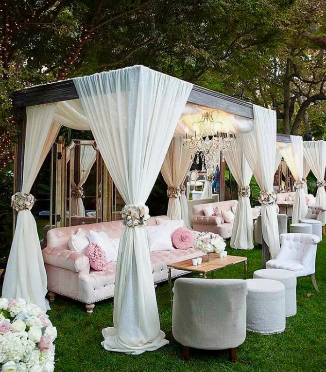 Шатер для свадьбы - идеи оформления и организации