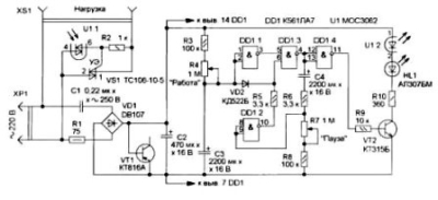 Таймер периодического включения нагрузки